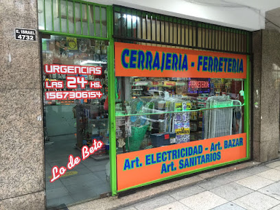 Lo de Beto. Ferretería y cerrajería